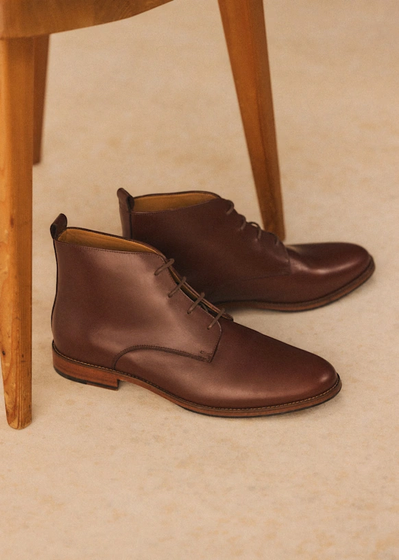 Botines Chukka John - Piel Tradition Cámel