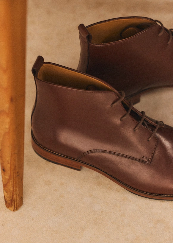 Botines Chukka John - Piel Tradition Cámel