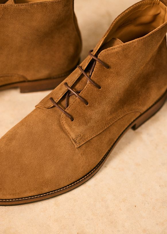 Botines Chukka John - Piel Tradition Cámel 6 Botines Chukka John - Piel Tradition Cámel