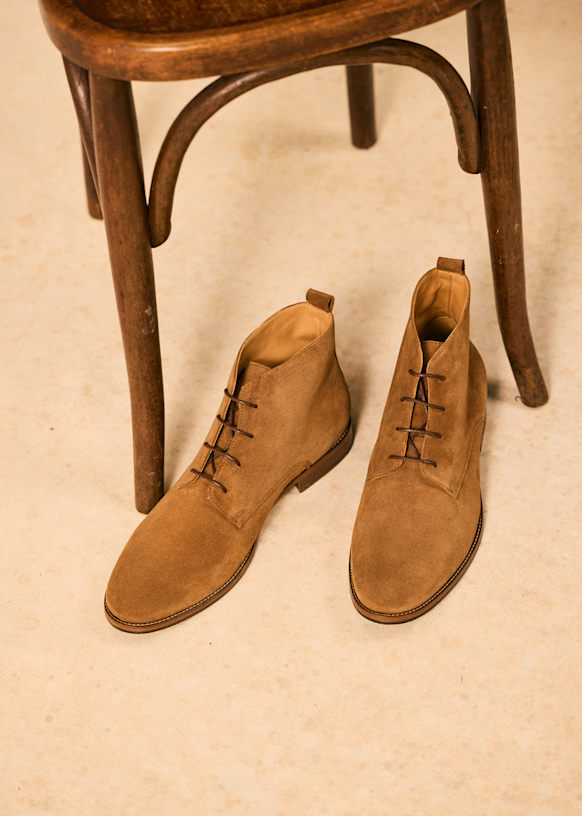 Botines Chukka John - Piel Tradition Cámel 7 Botines Chukka John - Piel Tradition Cámel