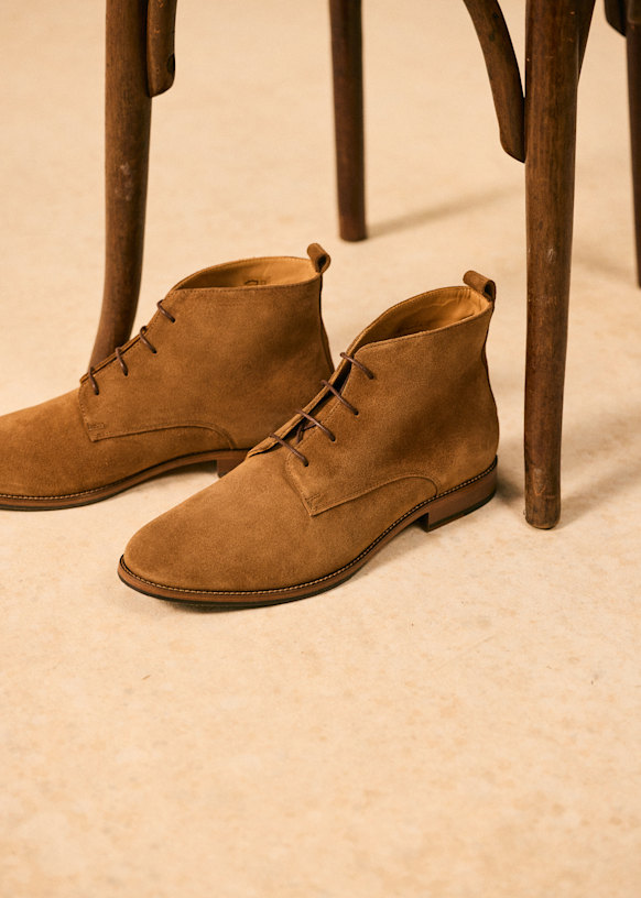 Botines Chukka John - Piel Tradition Cámel 8 Botines Chukka John - Piel Tradition Cámel