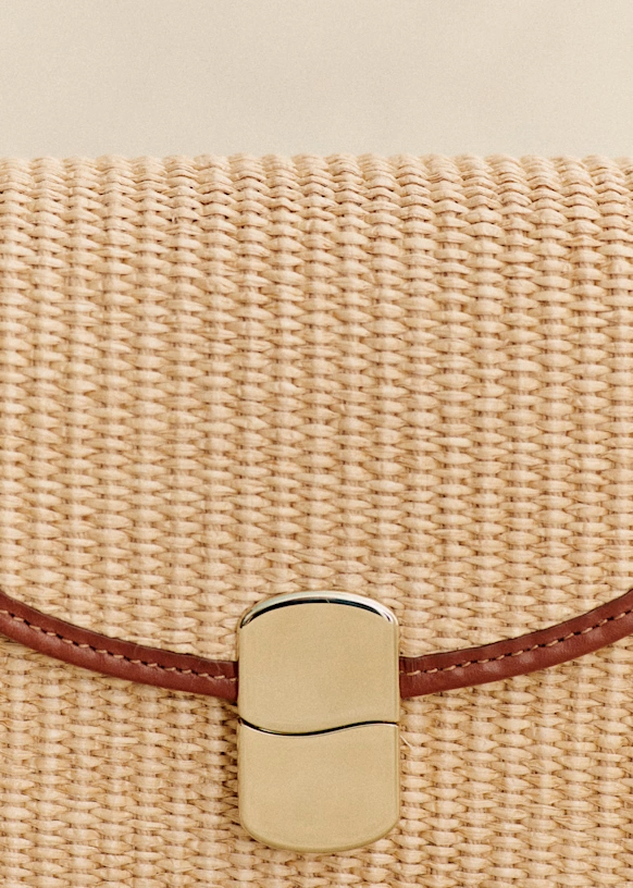 Claude Bag - Ecru and Black Snakeskin 8 Claude Bag - Ecru and Black Snakeskin
