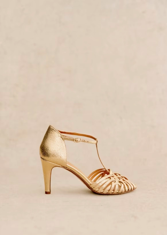 Hortense High Sandals - Smooth Gold 3 Hortense High Sandals - Smooth Gold