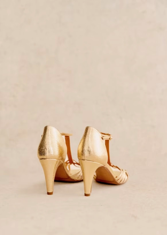 Hortense High Sandals - Smooth Gold 4 Hortense High Sandals - Smooth Gold