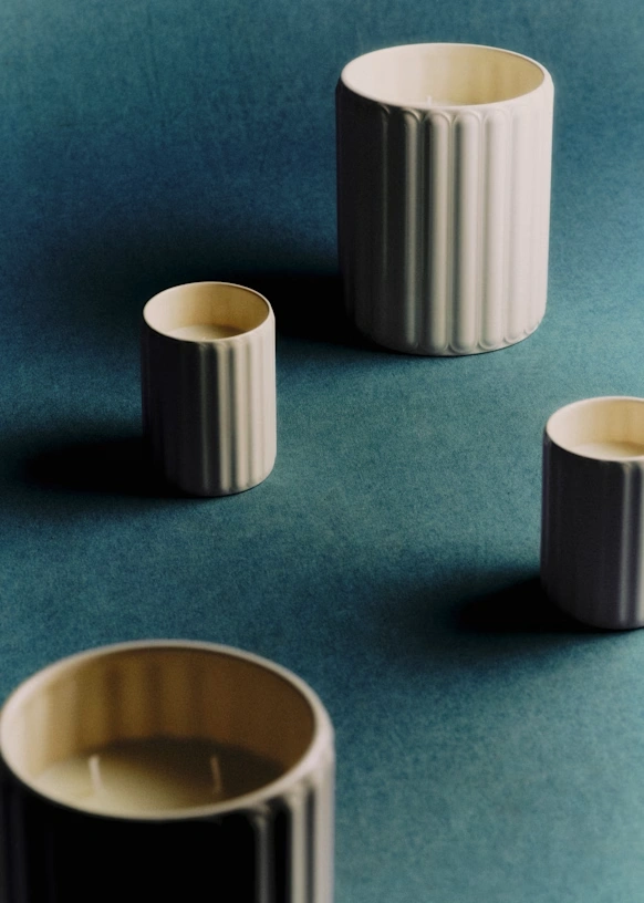 Pianissimo Candle - Le Jardin - Olive Green
