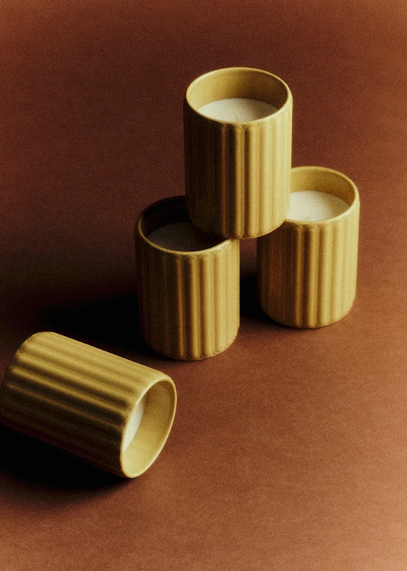 Pianissimo Candle - Le Jardin - Olive Green