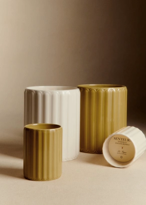 Pianissimo Candle - Le Jardin - Olive Green