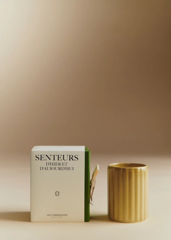 Pianissimo Candle - Le Jardin - Olive Green