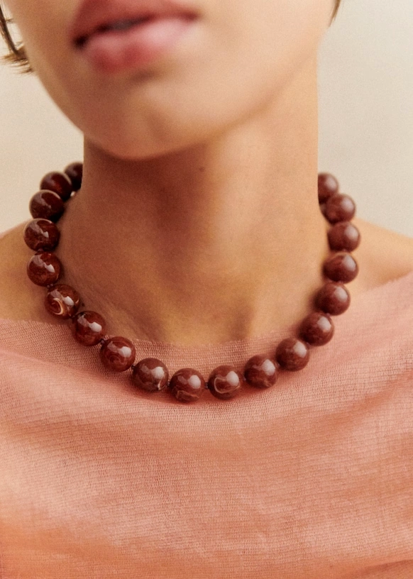 Danae Necklace - Green