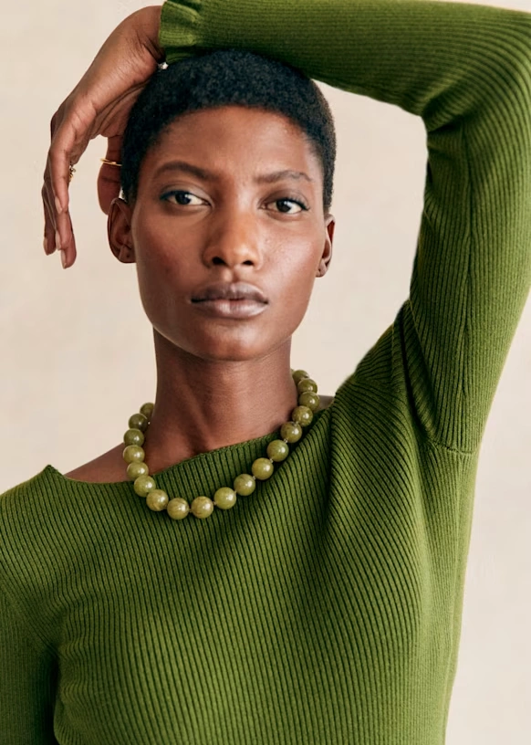 Danae Necklace - Green