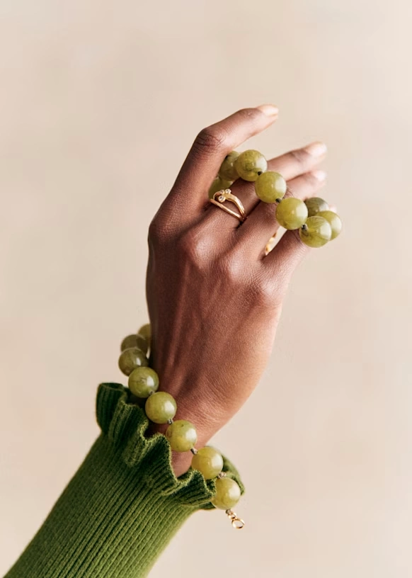 Danae Necklace - Green