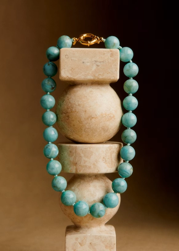 Danae Necklace - Green
