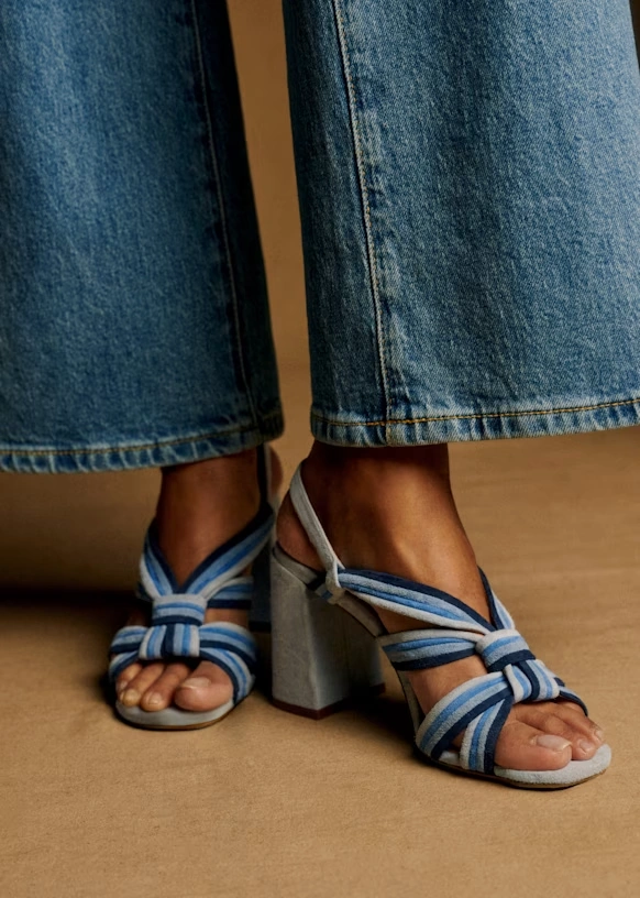Sandalias High Mélissa - Azul Multi 1 Sandalias High Mélissa - Azul Multi