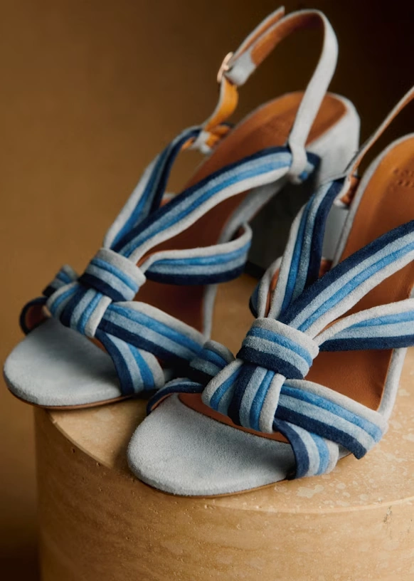 Sandalias High Mélissa - Azul Multi 3 Sandalias High Mélissa - Azul Multi