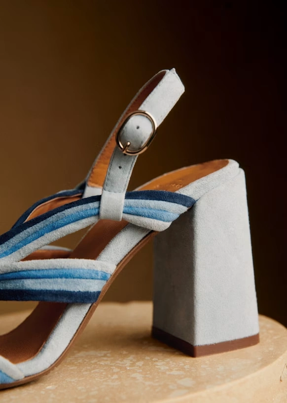 Sandalias High Mélissa - Azul Multi 4 Sandalias High Mélissa - Azul Multi