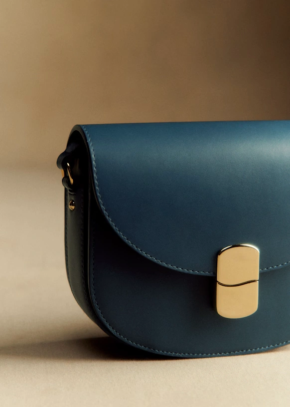 Bolso Claude - Azul denim liso