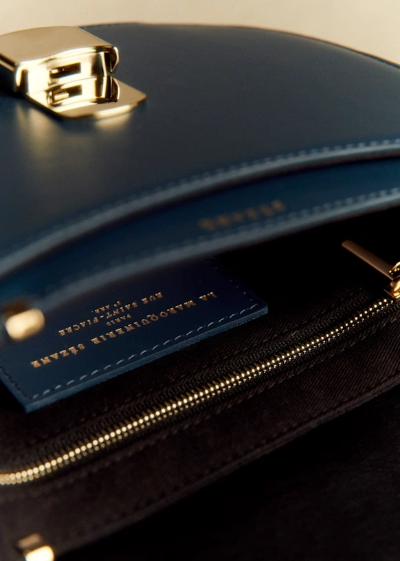 Bolso Claude - Azul denim liso