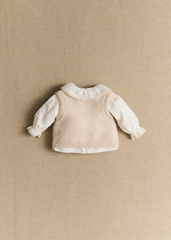 Charlot Cardigan - Vanilla 4 Charlot Cardigan - Vanilla