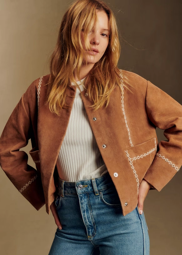 Chaqueta Giuseppe - Camel crucetas en crudo 3 Chaqueta Giuseppe - Camel crucetas en crudo