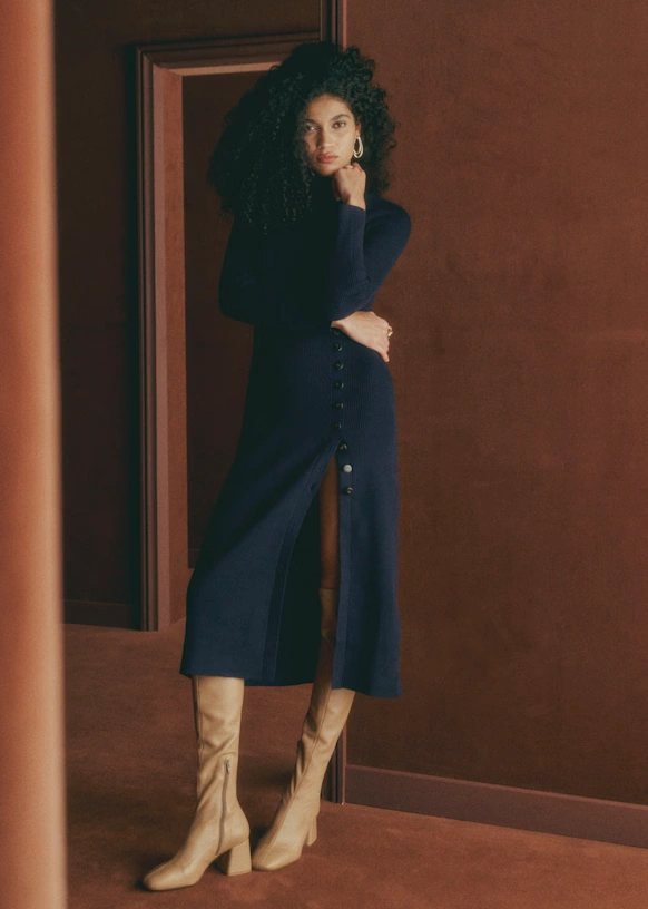 Harper Dress - Navy 3 Harper Dress - Navy