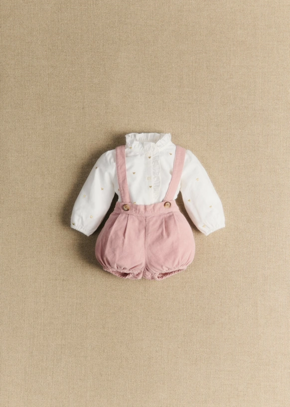 Camisa Chlo - Dobby blanco