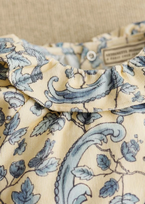 Lina Suit - Petit Sézane x Antoinette Poisson - Blue Birds Print