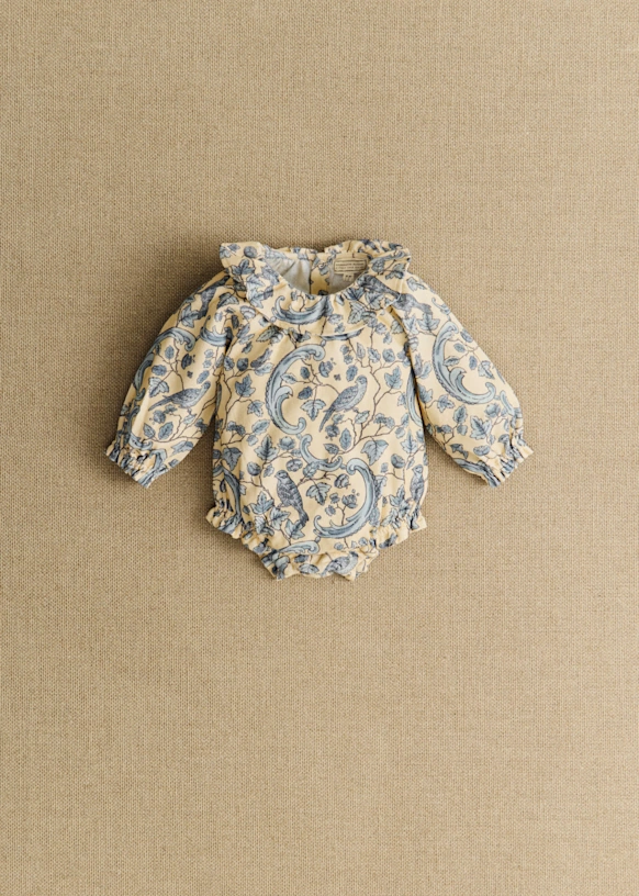 Lina Suit - Petit Sézane x Antoinette Poisson - Blue Birds Print 5 Lina Suit - Petit Sézane x Antoinette Poisson - Blue Birds Print