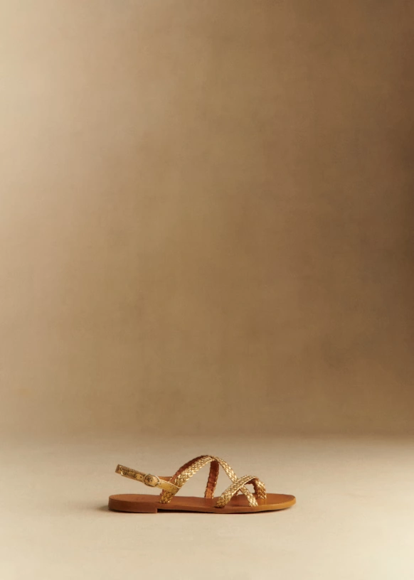Sandalias Low Adeline - Cuero natural Heritage 15 Sandalias Low Adeline - Cuero natural Heritage