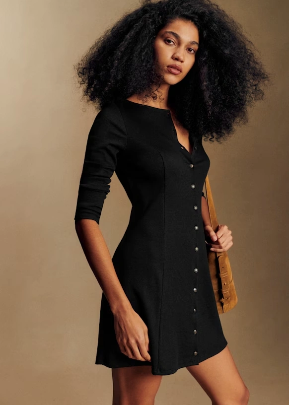 Vestido Caitlyn - Negro 1 Vestido Caitlyn - Negro