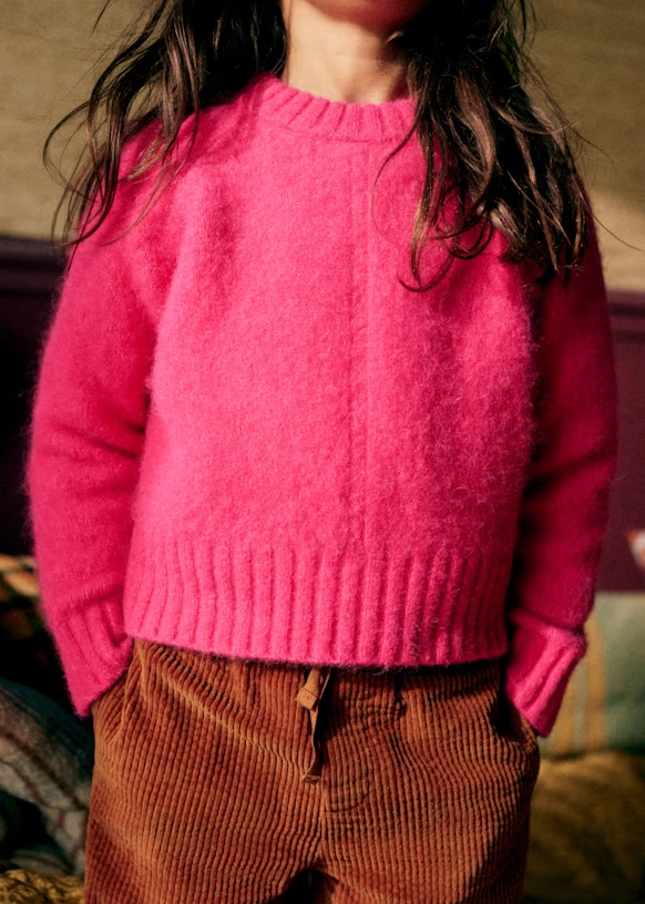 Sama Jumper - Fuchsia Pink 3 Sama Jumper - Fuchsia Pink