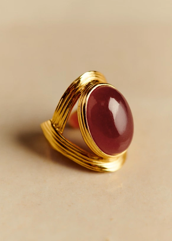 Anillo Raja - Marrón
