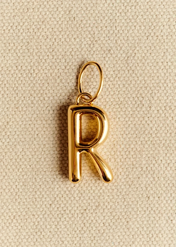 Louison Charm - J gold 14 Louison Charm - J gold