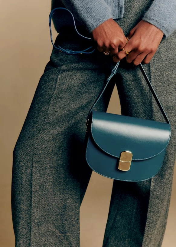 Bolso Claude - Negro glaseado