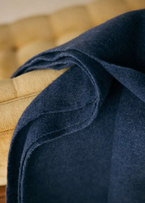 Tranter Scarf - Mottled Blue