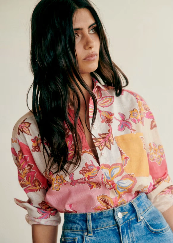 Max Shirt - Ecru Love Embroidery 29 Max Shirt - Ecru Love Embroidery