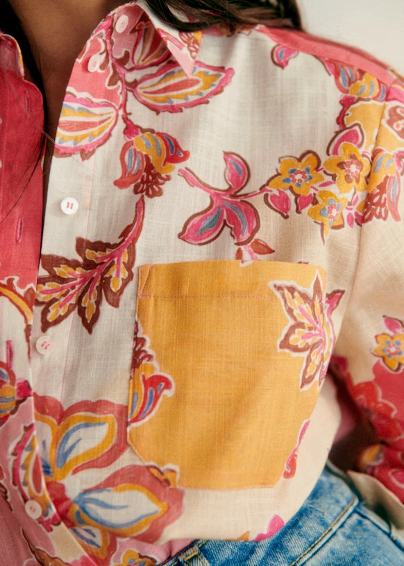 Max Shirt - Ecru Love Embroidery 30 Max Shirt - Ecru Love Embroidery