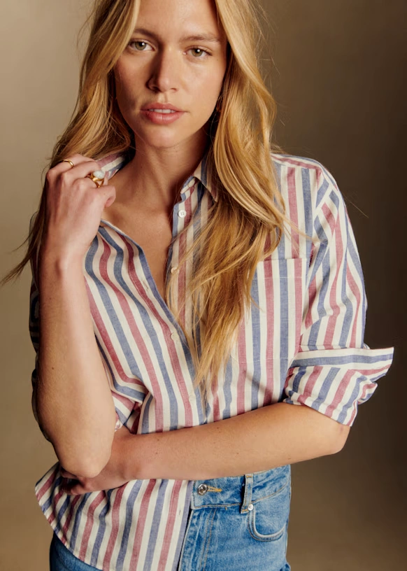 Max Shirt - Ecru Love Embroidery 42 Max Shirt - Ecru Love Embroidery