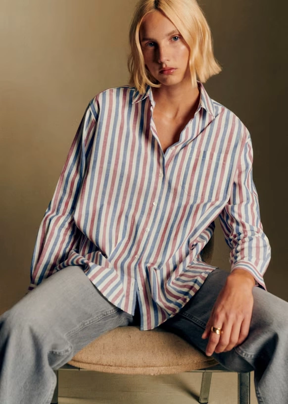 Max Shirt - Ecru Love Embroidery 44 Max Shirt - Ecru Love Embroidery