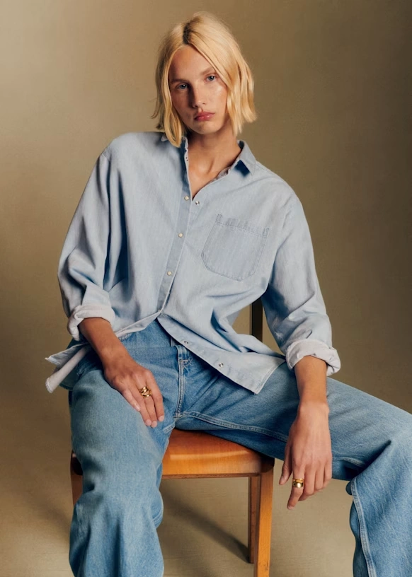 Max Shirt - Ecru Love Embroidery 50 Max Shirt - Ecru Love Embroidery