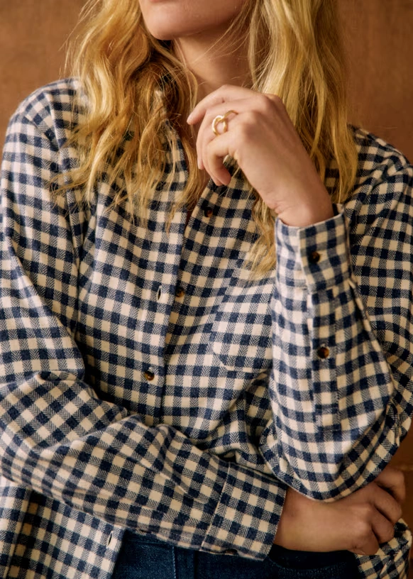 Max Shirt - Ecru Love Embroidery 74 Max Shirt - Ecru Love Embroidery