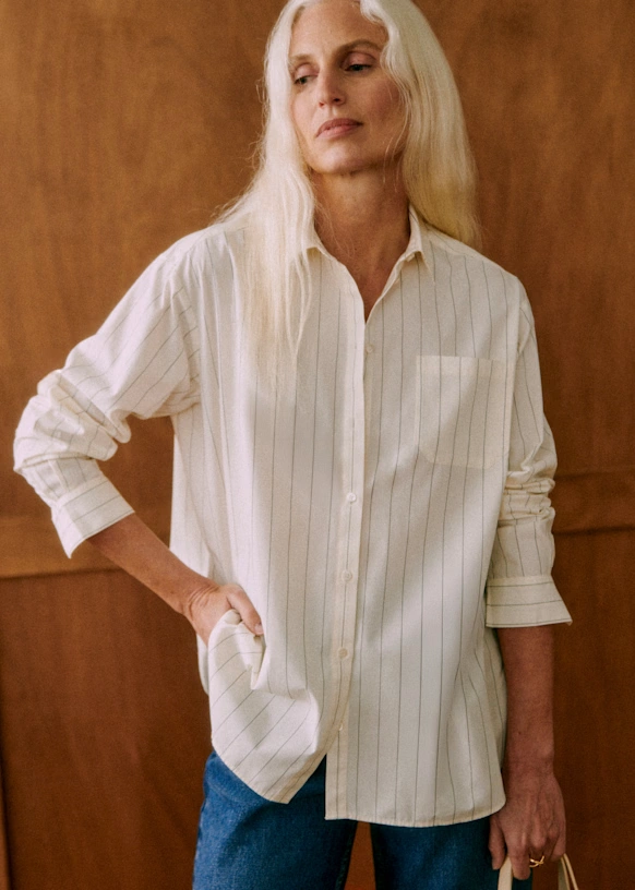 Max Shirt - Ecru Love Embroidery 8 Max Shirt - Ecru Love Embroidery