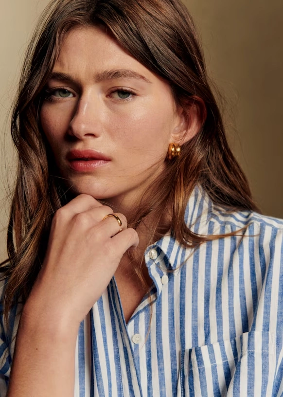 Max Shirt - Ecru Love Embroidery 80 Max Shirt - Ecru Love Embroidery