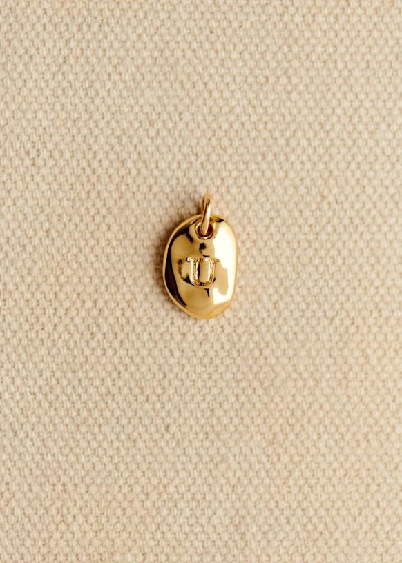 Charm Léa - M dorado 12 Charm Léa - M dorado