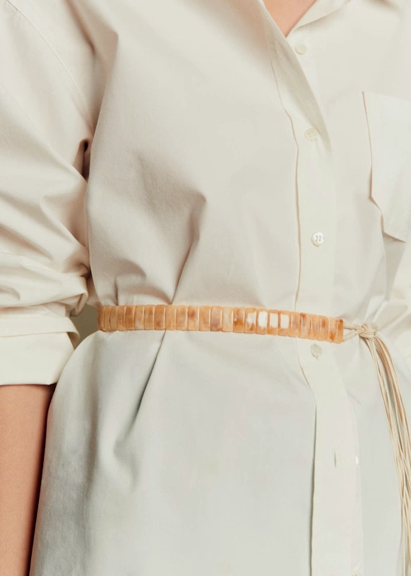 Antonia Belt - Ecru