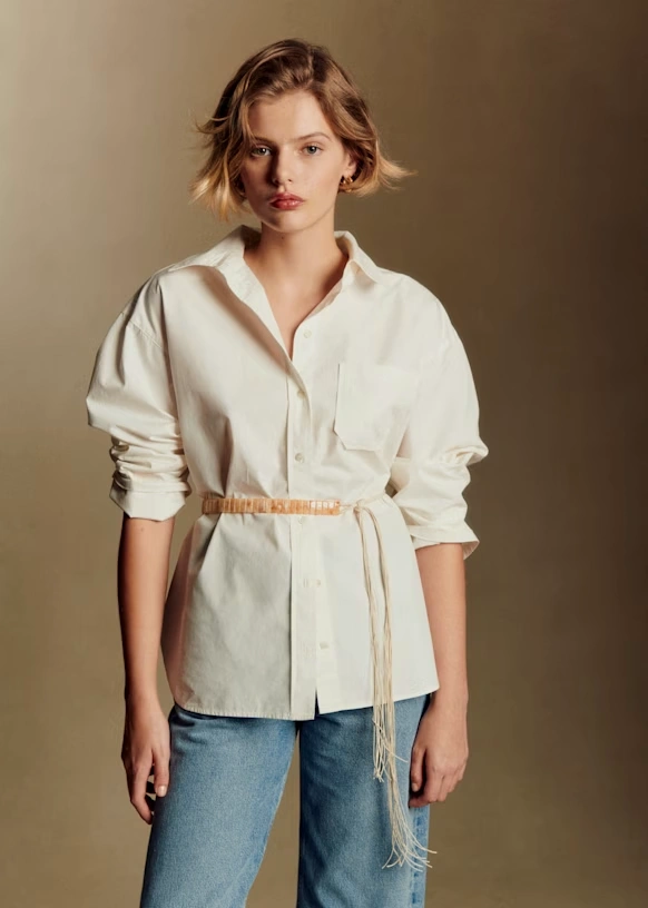 Antonia Belt - Ecru