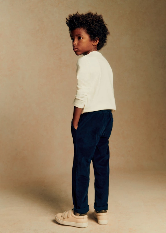 Gaby Trousers - Navy Blue 4 Gaby Trousers - Navy Blue