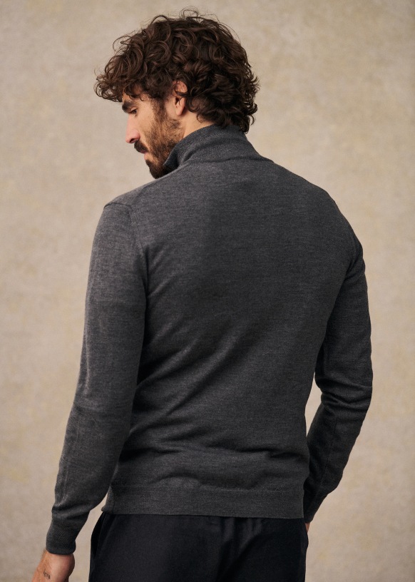Matthis Sweater - Dark Mottled Green 10 Matthis Sweater - Dark Mottled Green