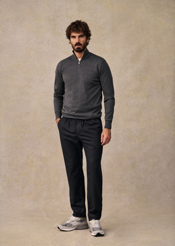 Matthis Sweater - Dark Mottled Green 14 Matthis Sweater - Dark Mottled Green
