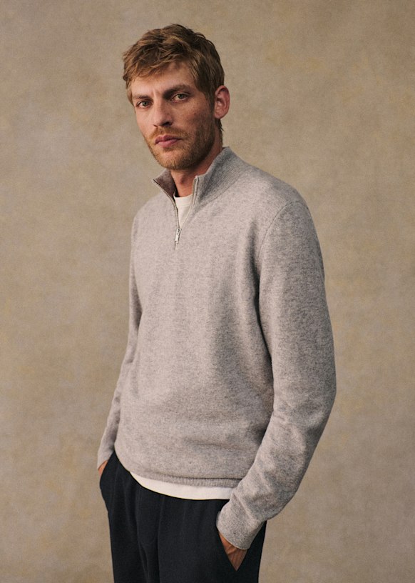 Matthis Sweater - Dark Mottled Green 15 Matthis Sweater - Dark Mottled Green
