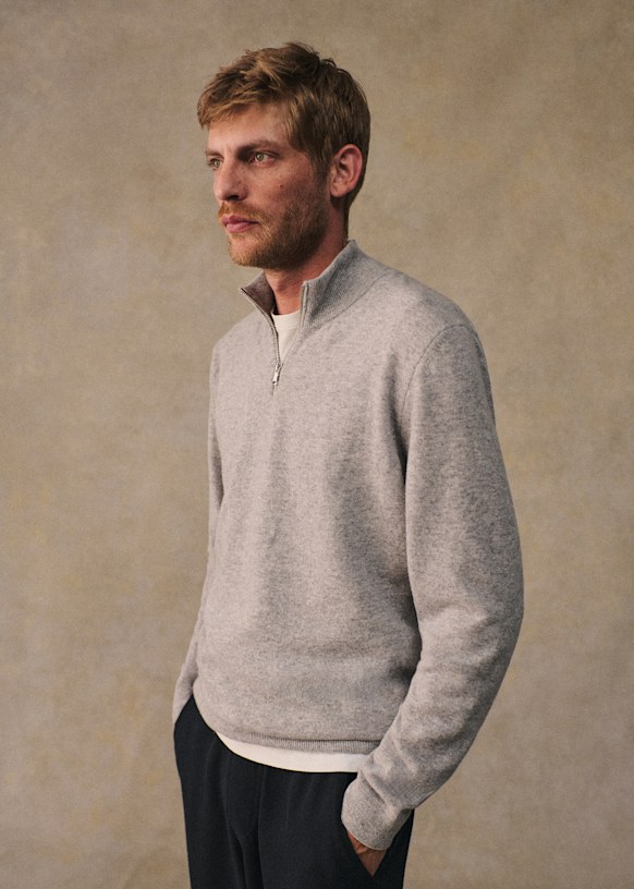 Matthis Sweater - Dark Mottled Green 17 Matthis Sweater - Dark Mottled Green